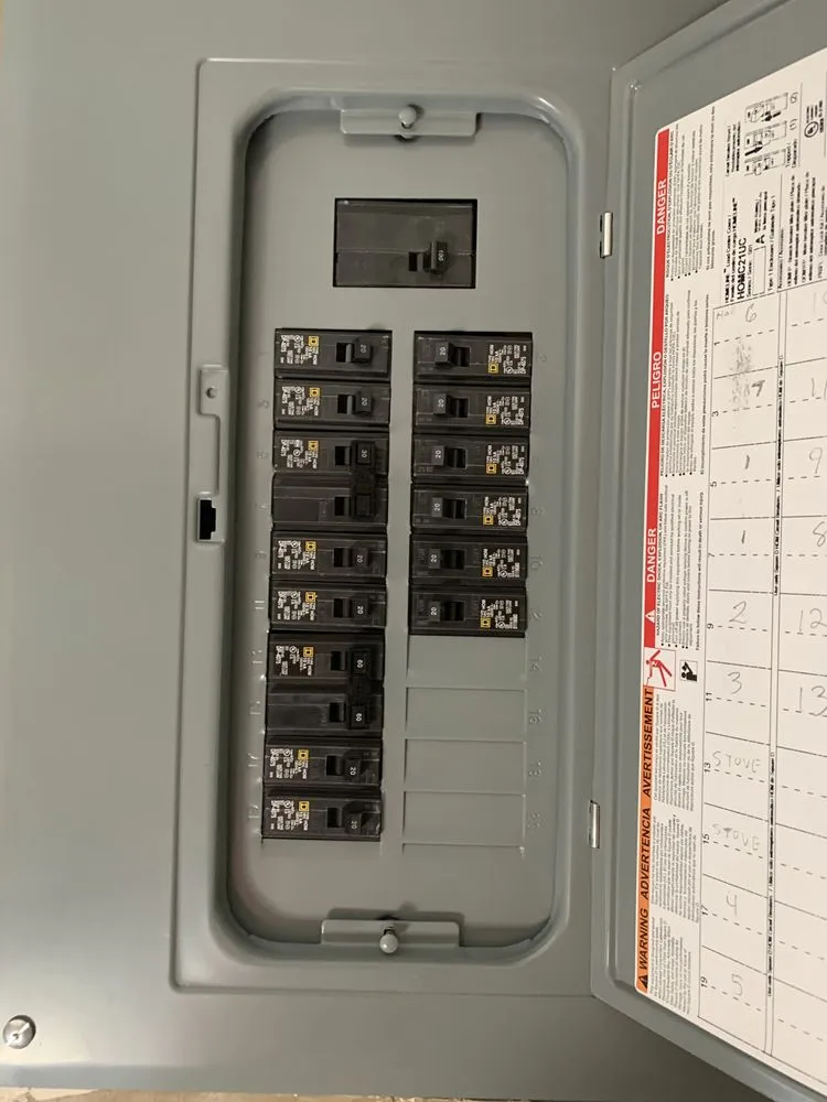 Slide of R.J. Rhodes Electric