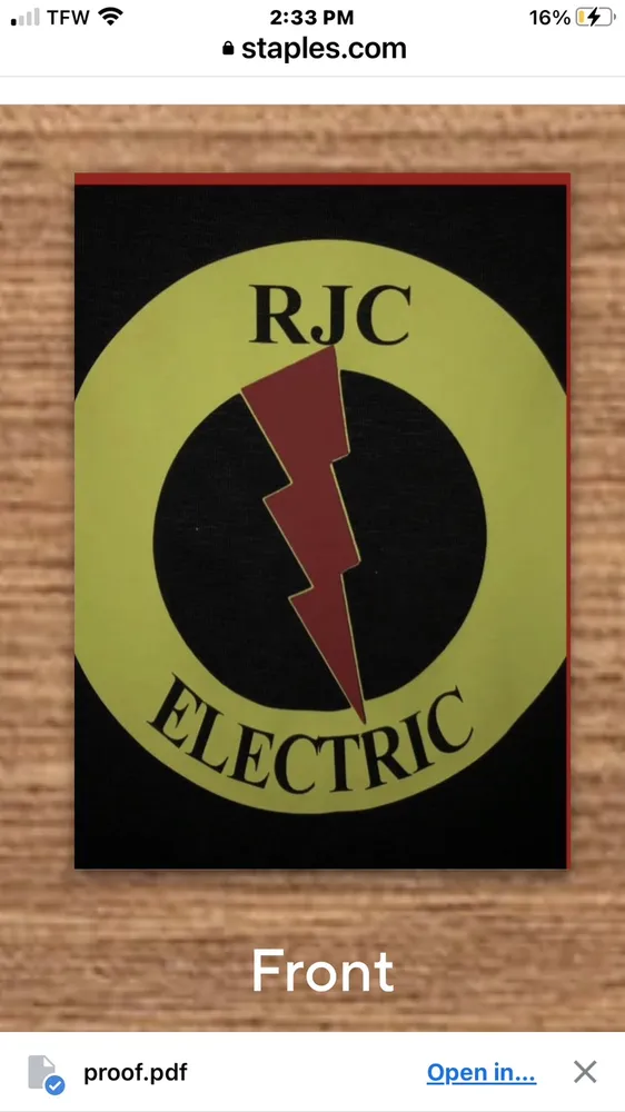 Slide of RJC Electric