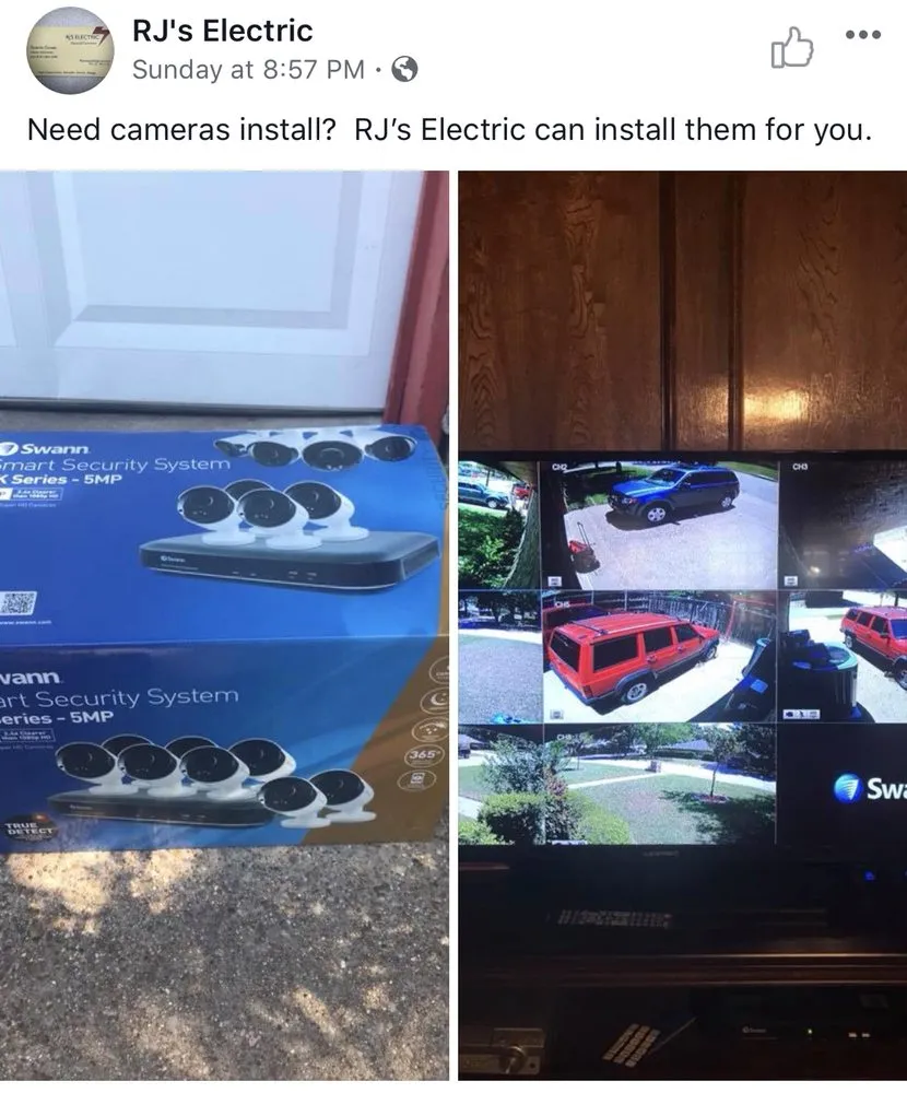 Slide of RJ's Electric