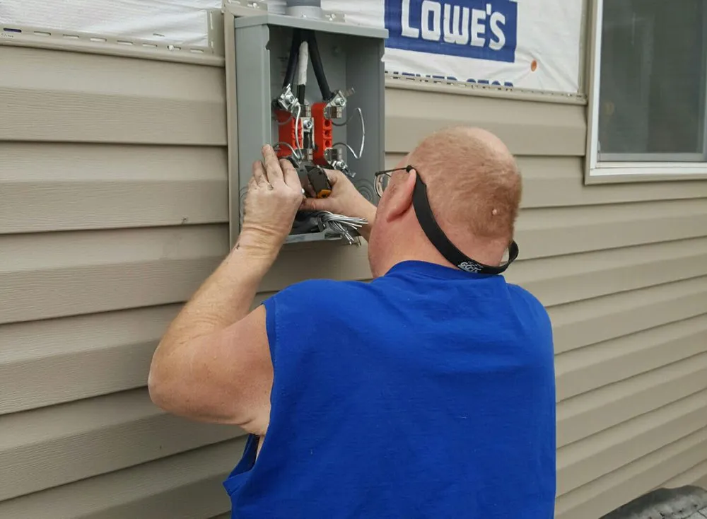 Slide of RK Electrical Service