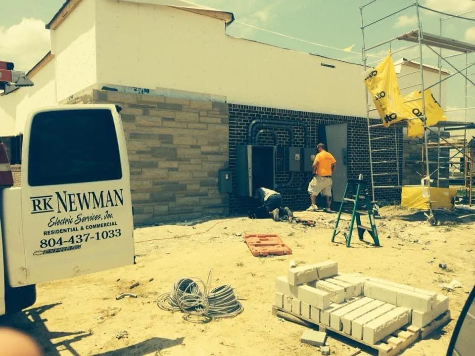 Slide of RK Newman Electrical Services