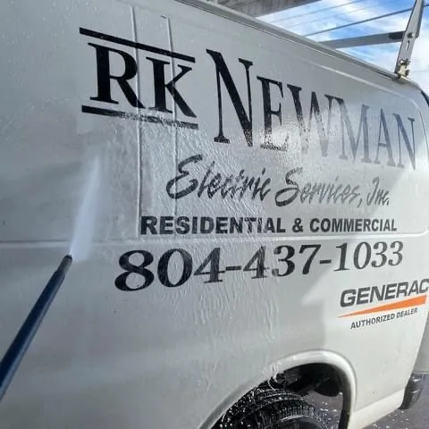 Slide of RK Newman Electrical Services
