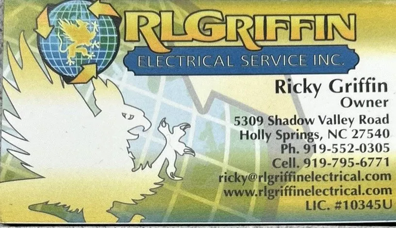 Slide of RL Griffin Electrical Service