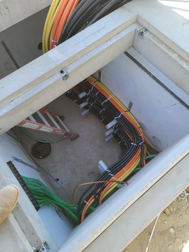 Slide of RLS Electrical Logistics