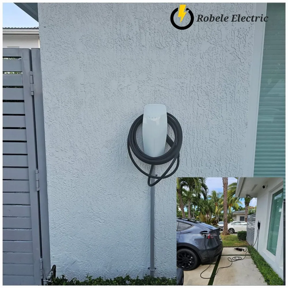 Expert electrician providing outlet and switch repair in Opa-locka, FL - Robele Electric