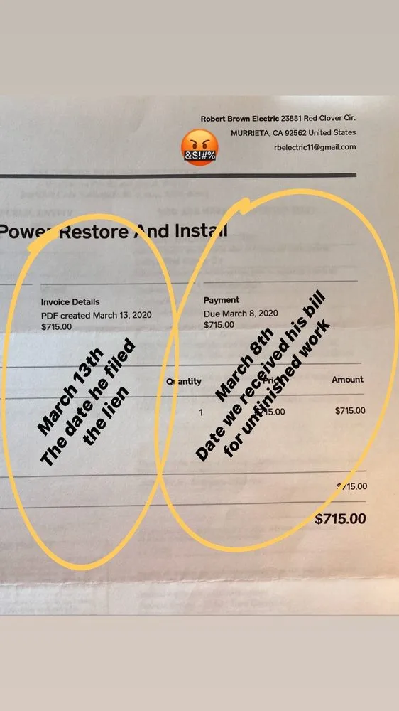 Slide of Robert Brown Electric