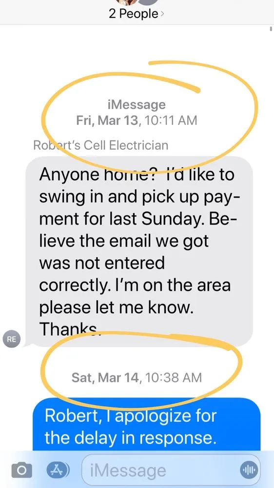 Slide of Robert Brown Electric