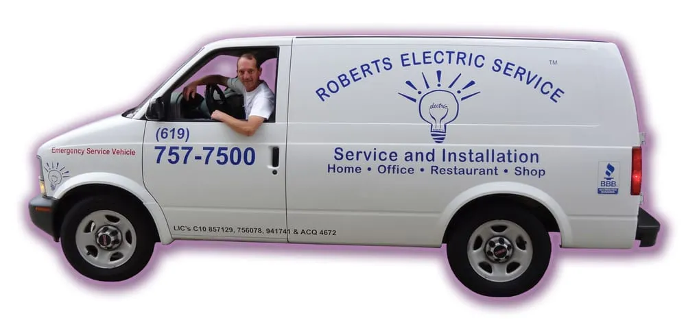 Slide of Roberts Electric Service