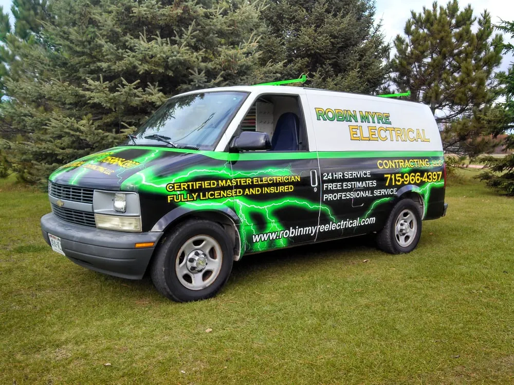 Slide of Robin Myre Electrical Contracting