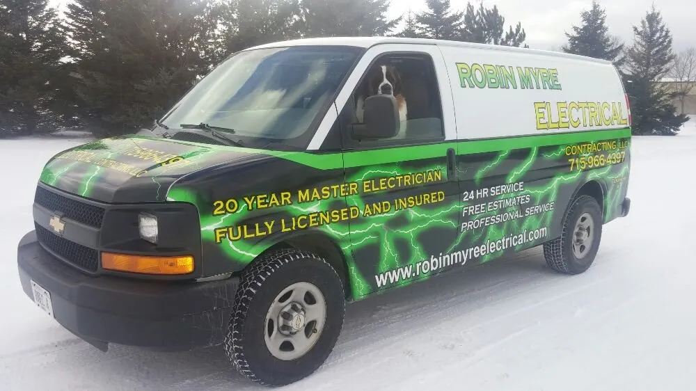 Slide of Robin Myre Electrical Contracting