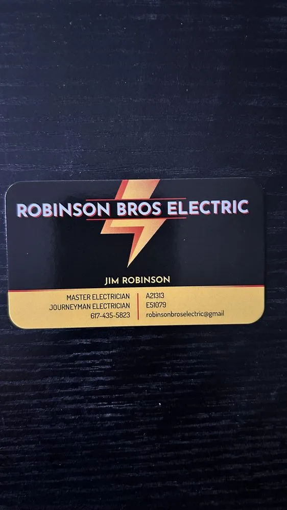 Slide of Robinson Bros Electric