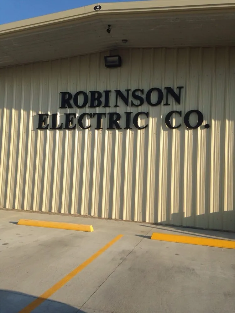 Slide of Robinson Electric Company