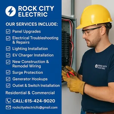 Rock City Electric Logo