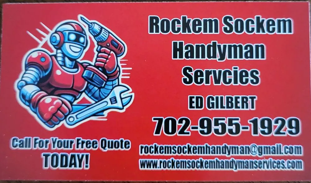 Slide of Rockem Sockem Handyman Services