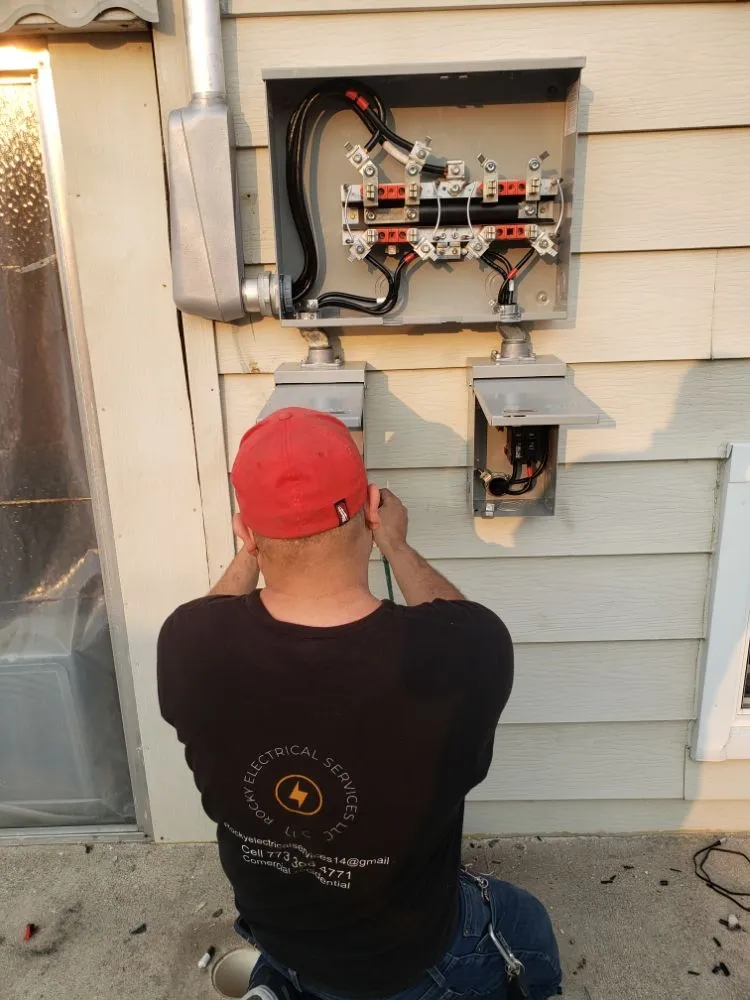 Slide of Rocky Electrical Services