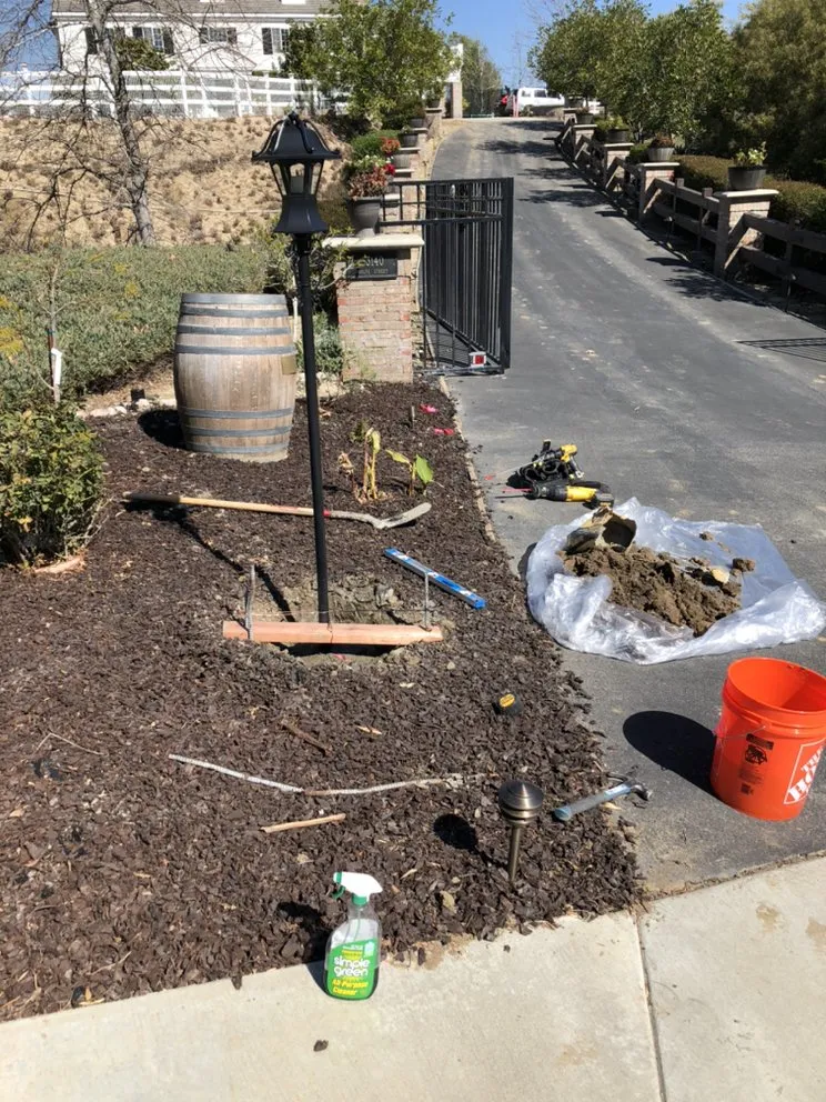 Reliable electrical service for homes in lighting installation,  by 