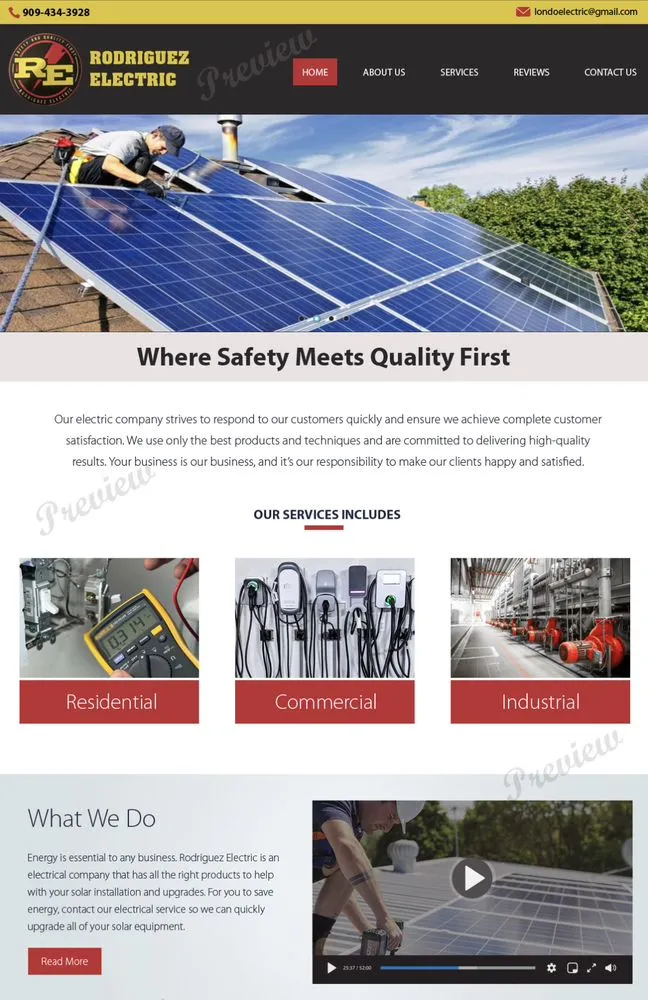 Slide of Rodriguez Electric