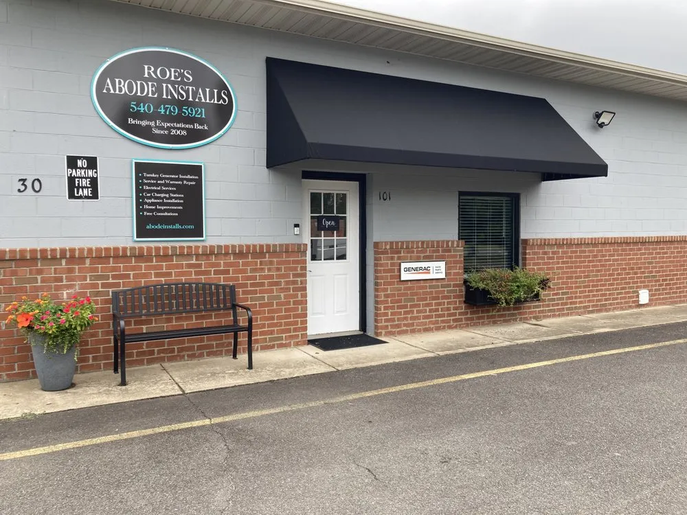 Slide of Roe's Abode Installs