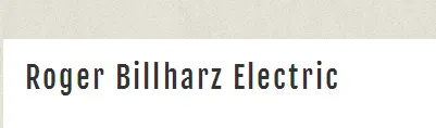 Emergency emergency electrical service service in ,  - Roger Billharz Electric