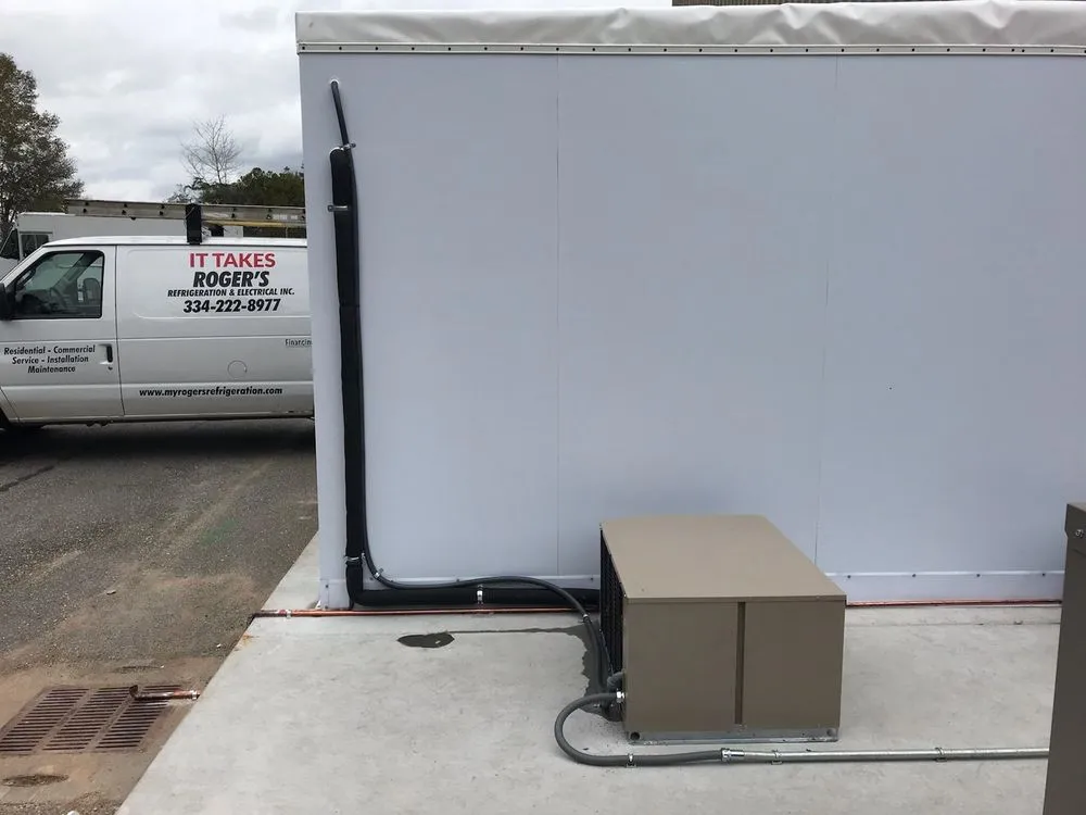 Slide of Roger's Refrigeration & Electrical