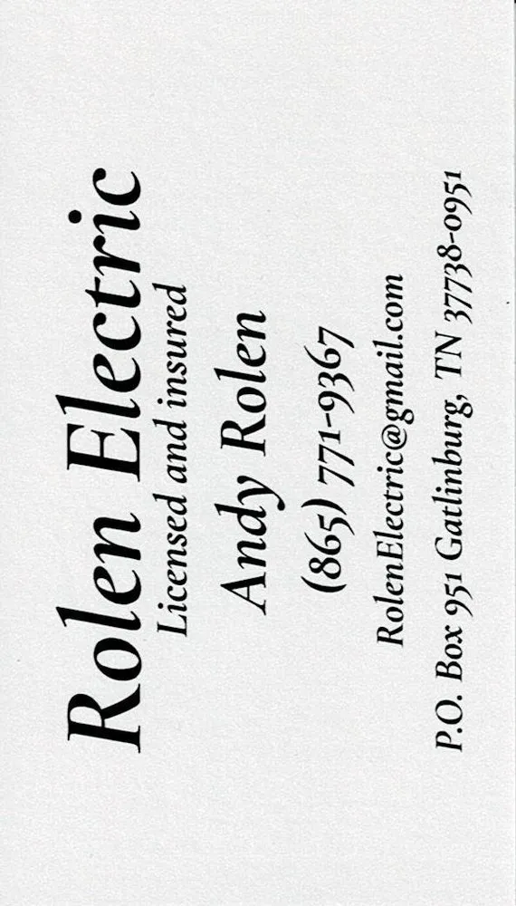 Slide of Rolen Electric