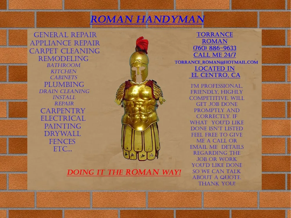 Slide of Roman Handyman
