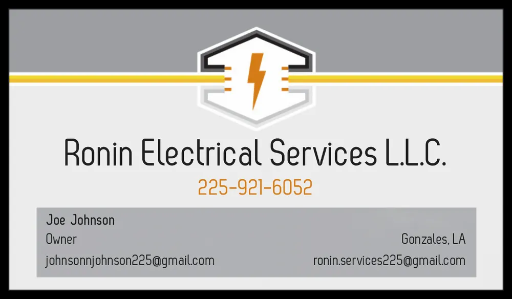 Slide of Ronin Electrical Services
