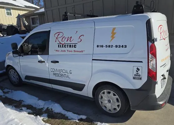 Ron's Electric Service Logo
