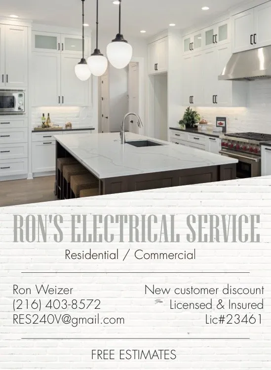 Slide of Ron's Electrical Service