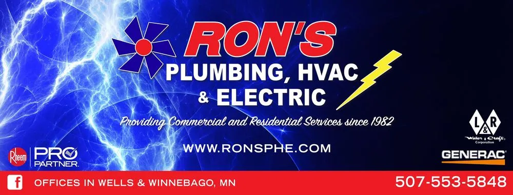 Slide of Ron's Plumbing, HVAC & Electric