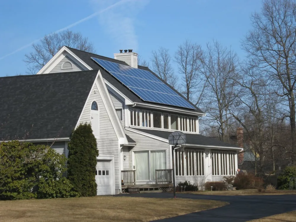Slide of Roof Diagnostics Solar of Mass