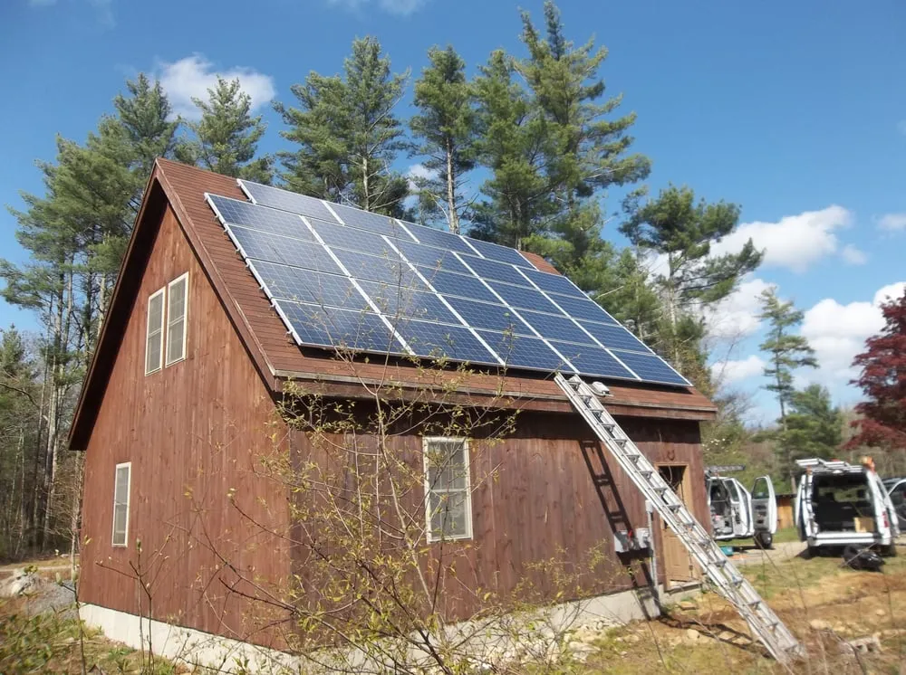 Slide of Roof Diagnostics Solar of Mass
