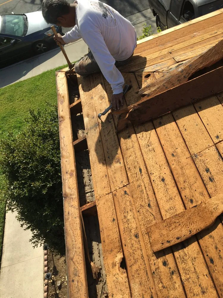 Slide of Roof Repair SD