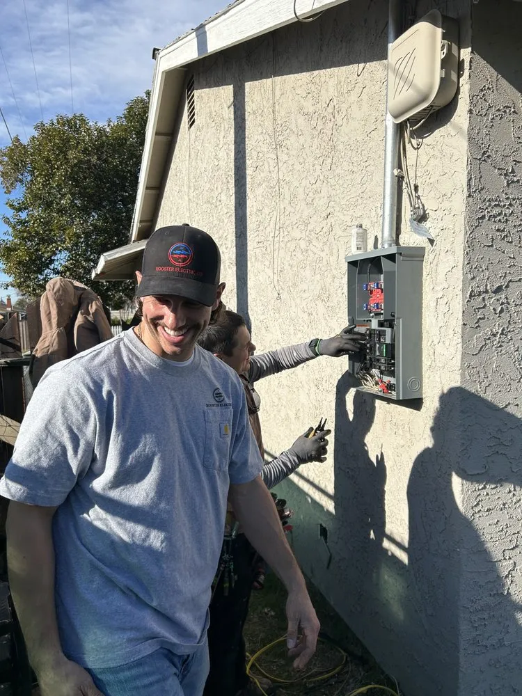 Slide of Rooster Electric