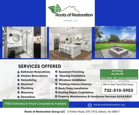 Roots of Restoration Group Logo