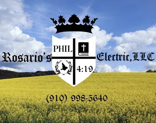 Rosario’s Phil 4-19 Electric Logo