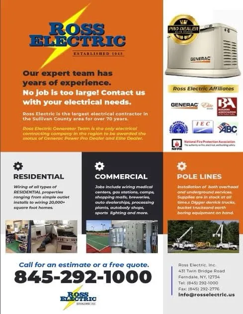 Expert wiring installation service in Ferndale, NY - Ross Electric