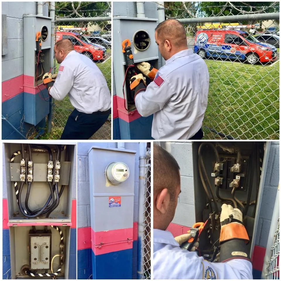 Emergency electrical service for homes in wiring installation,  by 