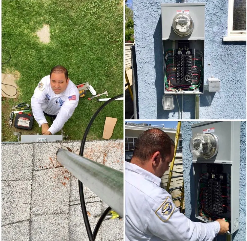 Expert electrician providing electrical repair in , 