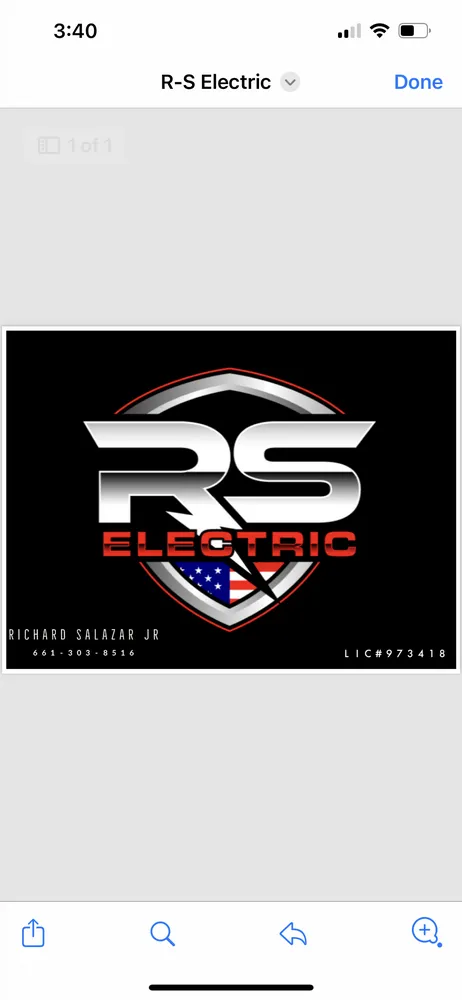 Slide of RS Electric