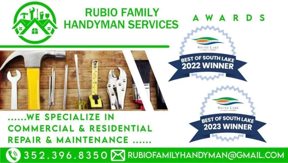 Slide of Rubio Family Handyman Services