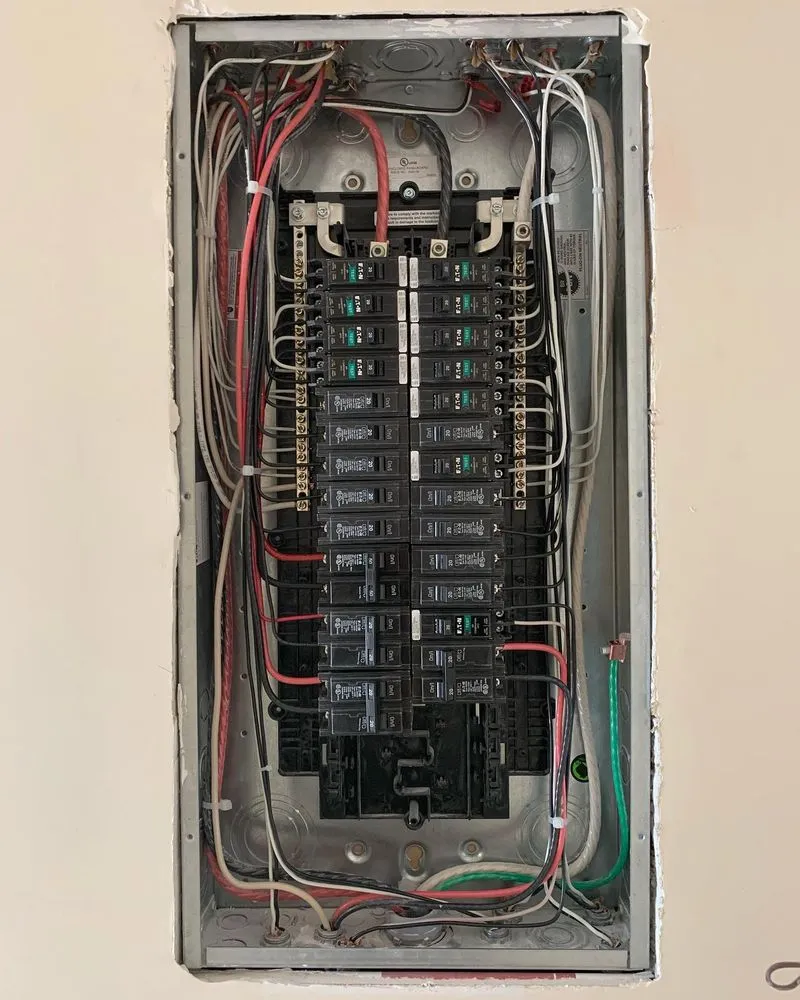 Slide of Run Wire Electrician Service