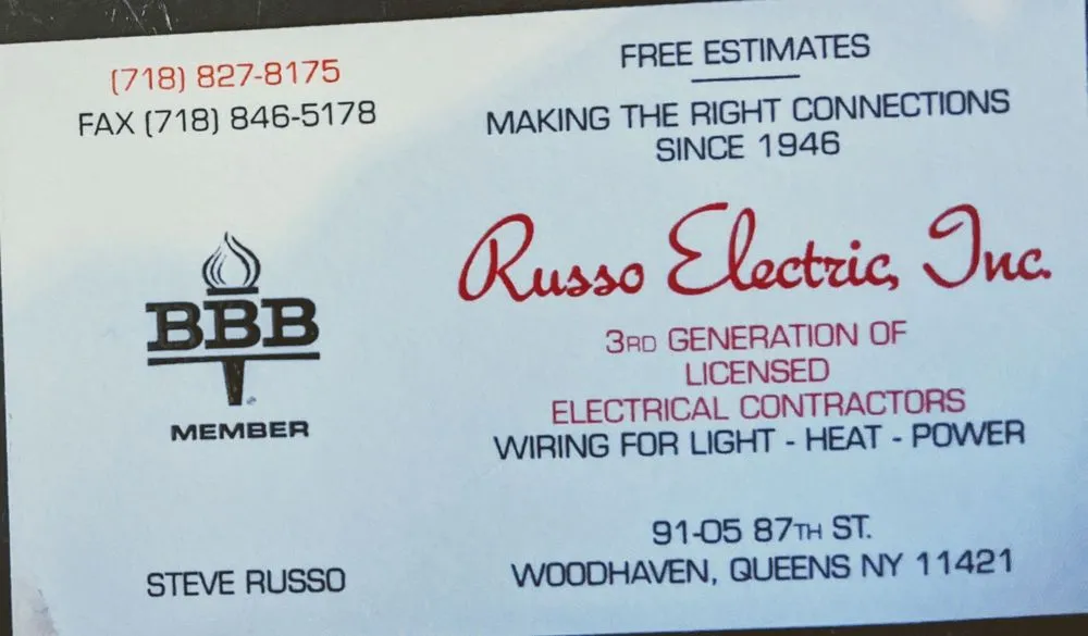 Affordable lighting installation service in Woodhaven, NY - Russo Electric