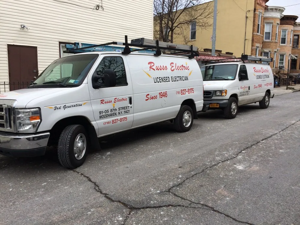 Emergency electrician providing wiring installation in Woodhaven, NY - Russo Electric