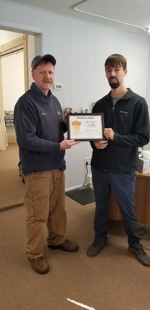 Slide of Rusty's Electric