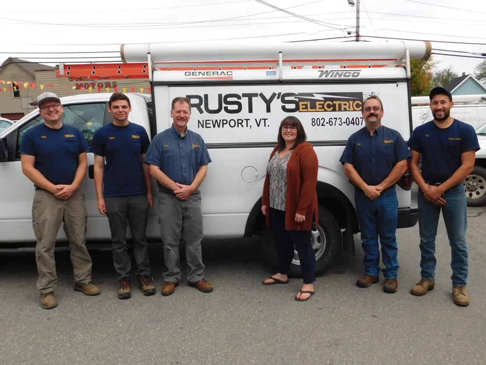 Slide of Rusty's Electric