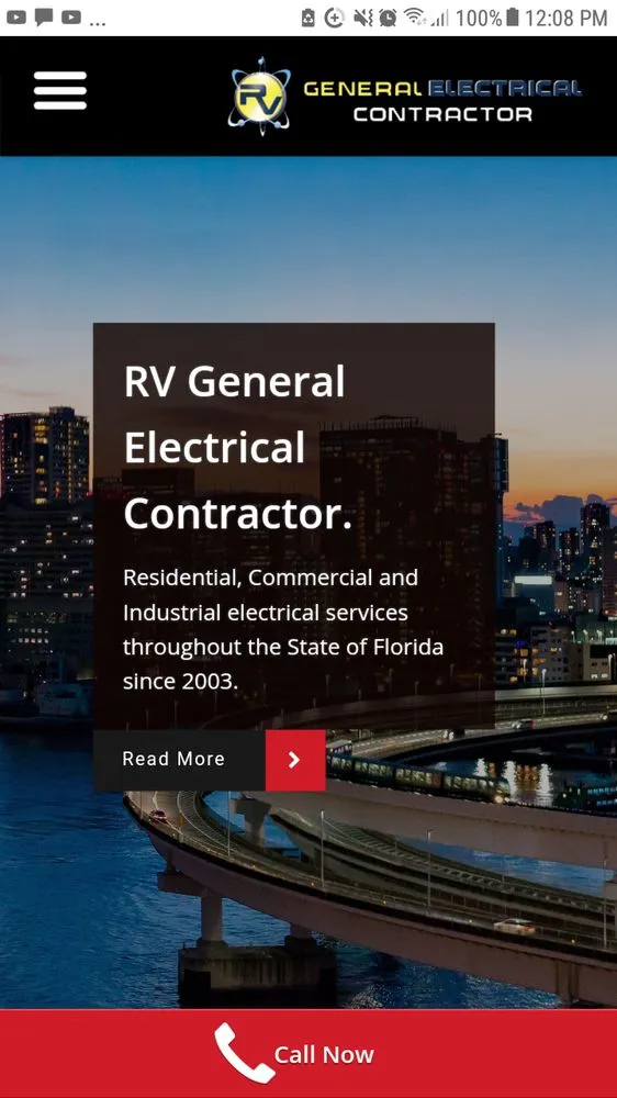 Slide of RV General Electrical Contractor