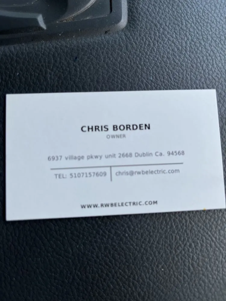 Slide of RWB Electric