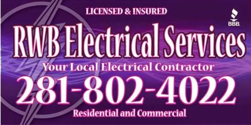 Slide of RWB Electrical Services