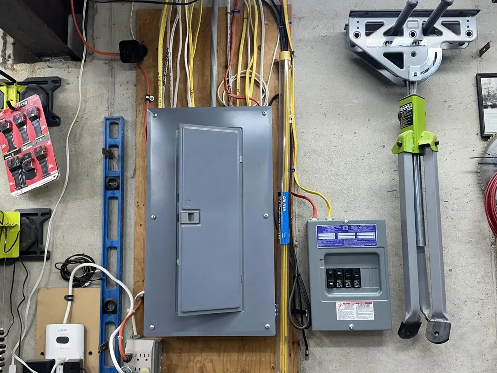 Expert electrician providing outlet and switch repair in Mount Bethel, PA - Ryan John Electric